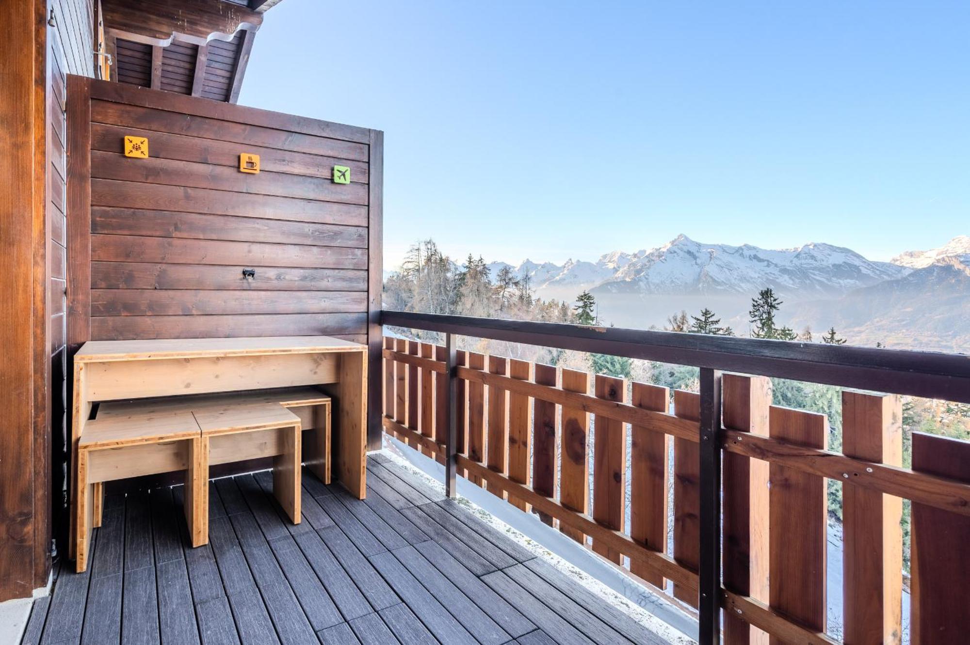 Mayens De L'Ours Mountain & Center Apartments By Alpvision Residences Les Les Agettes Eksteriør bilde